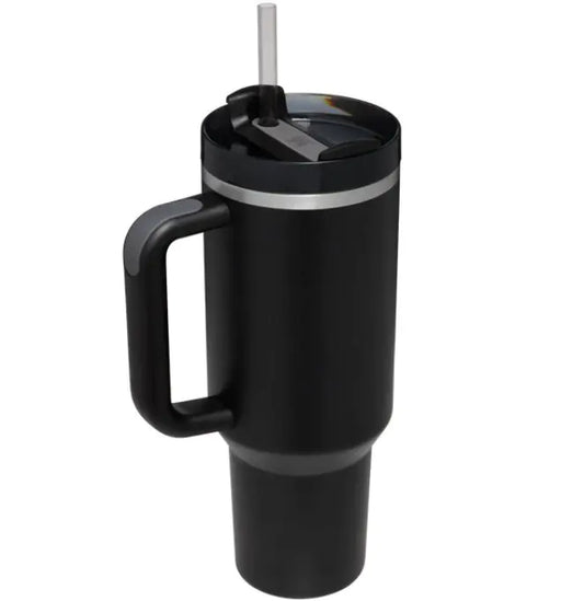 Isolerad stålmugg med sugrör – 1,18 liter