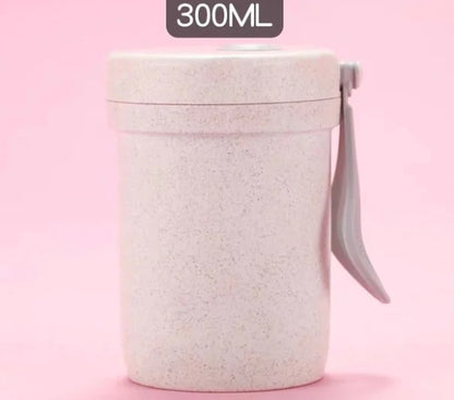 Eco-friendly wheat straw lunch box